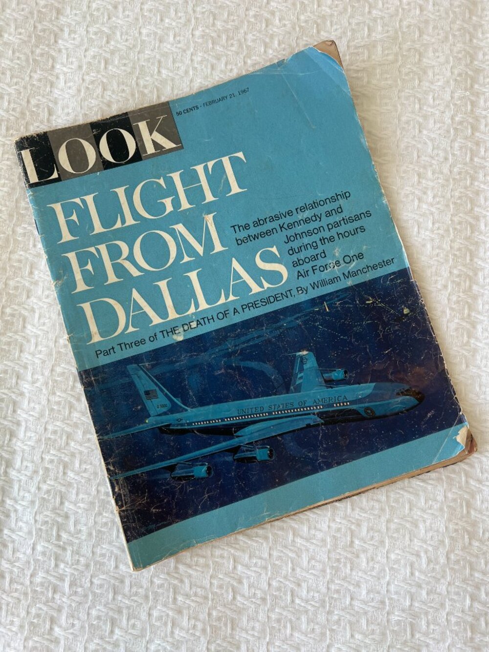LOOK Magazine - "Flight From Dallas" 1967 JFK Assassination